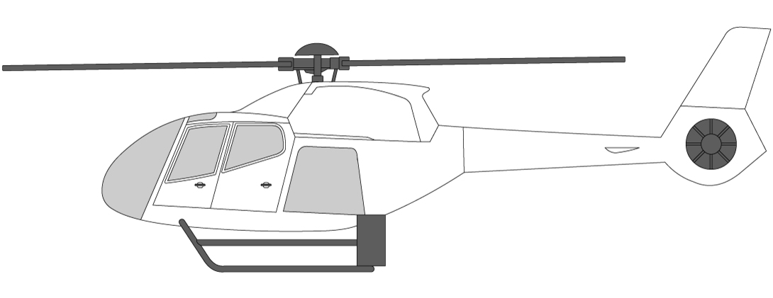 EC120B helikopter for persontransport og sightseeing